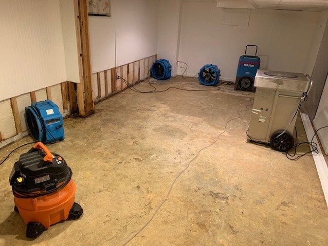 Fire damage restoration service