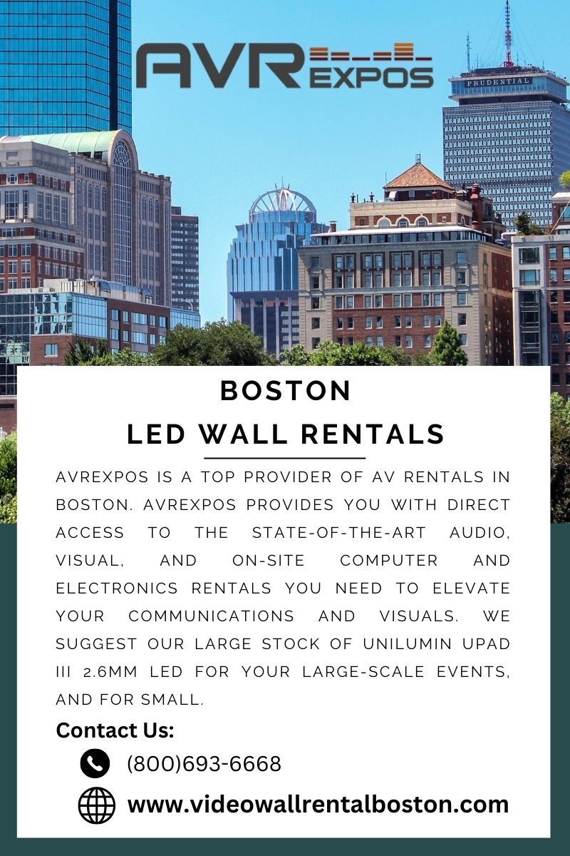 BOSTON LED Wall Rentals