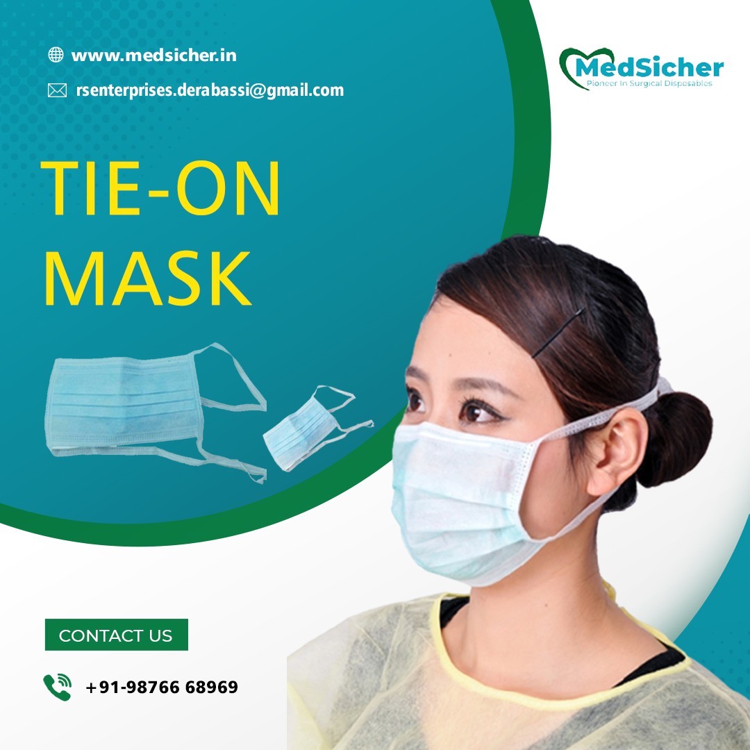 Tie Type Face Mask