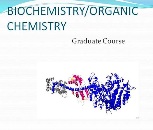 BiochemistryOrganicChemCourse