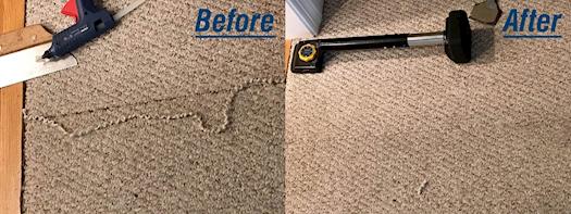 Torn Carpet Repair