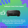 canon printer support service number