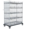 Transfer/Exchange Cart w/Ledges