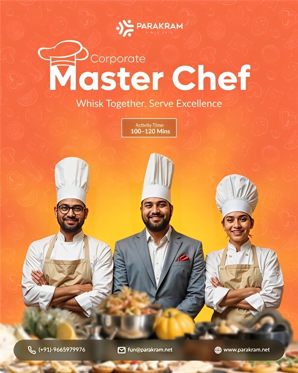 Parakram’s Master Chef: The Ultimate Indoor Team Building Experience