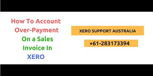 Record Overpayment With Xero 