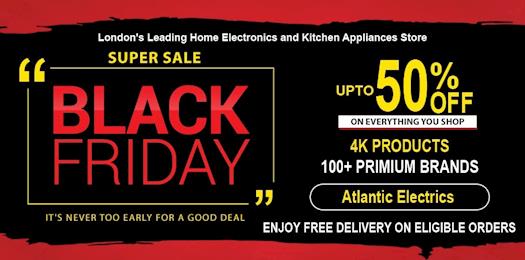 Black Friday Super Sale - Up to 50% Discount on Home Electronics 