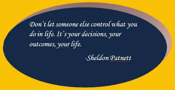 Thoughts by sheldon patnett!!