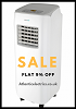 Flat 9% OFF - EcoAir CRYSTAL 9000Btu Portable Air Conditioner and Dehumidifier at Atlanticelectrics.