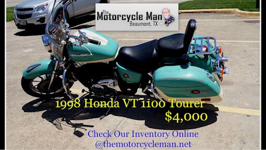 Honda 1998 VT1100 Tourer, only $4,000