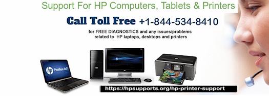 HP Customer Support Number +1-844-534-8410 
