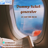 dummy flight ticket generator
