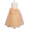 Pinkcow Tulle Pretty Kids Party Gown