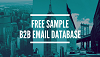 Premium Quality B2B Email Database