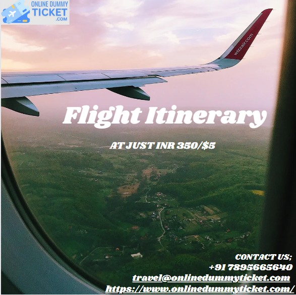 flight itinerary
