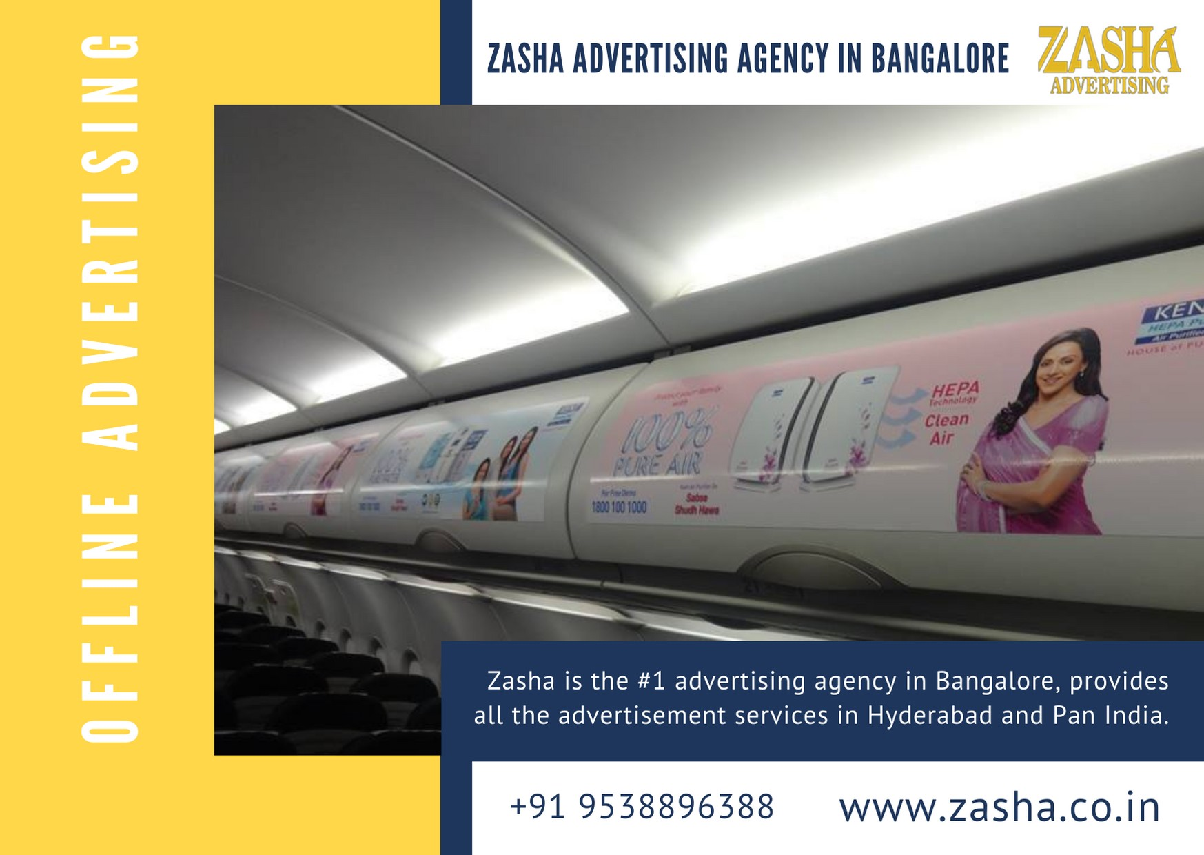 Zasha Offline Advertising Agency in Bangalore