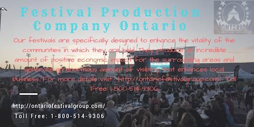 Festival Production Company Ontario 