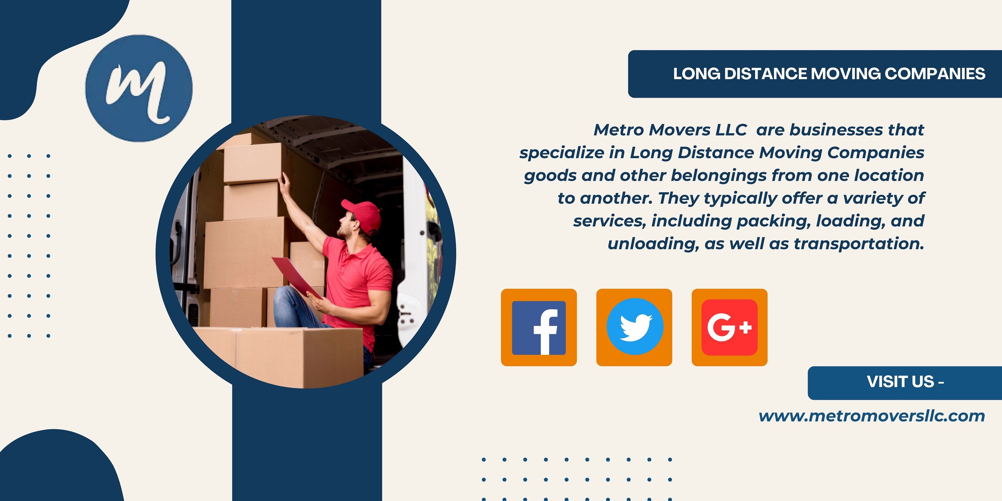 Easier Long Distance Moving Companies by Metro Movers