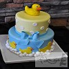 Baby Shower Duck Cake