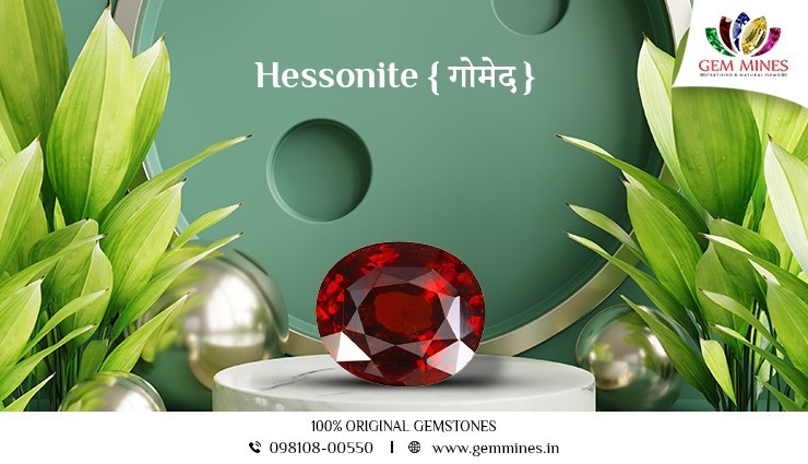 Original and Certified Hessonite Stone Online