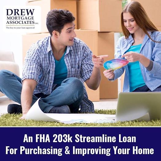 Drew Mortgage Associates, Inc. - FHA 203k Streamline Loans
