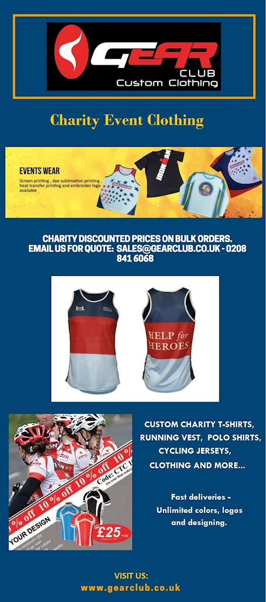 Buy Charity Event Clothing