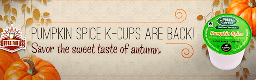 Pumpkin Spice K-Cups