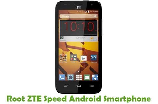 How To Root ZTE Speed Android Smartphone