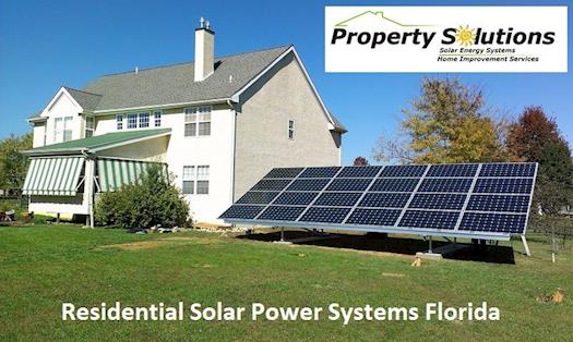Residential Solar Power Systems Florida