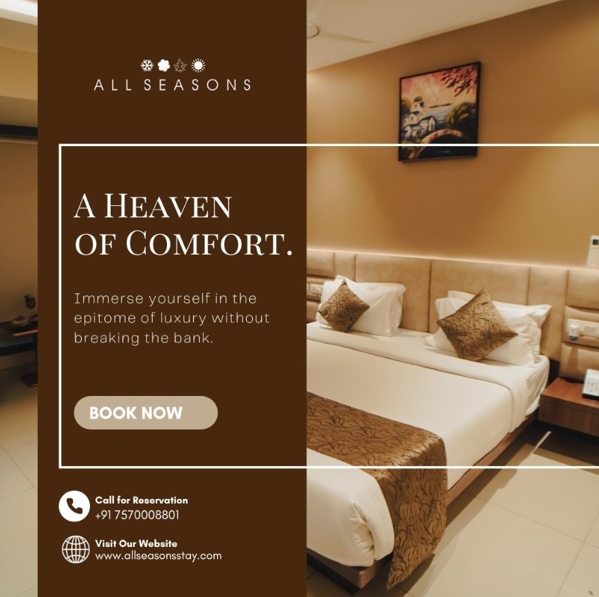 All Seasons Stay - The Best 3 Star Hotel in Lucknow