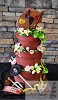 Flower Pots Custom 3d Cake | A Little Cake