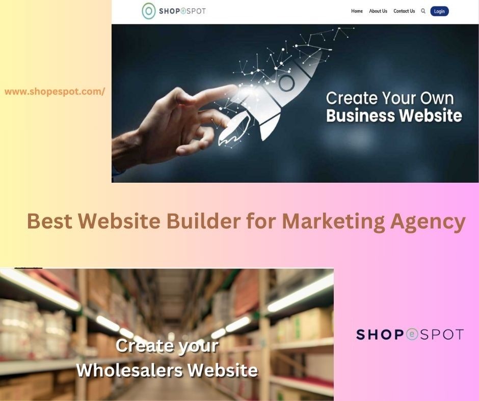 Best Website Builder for Marketing Agency | Shopespot