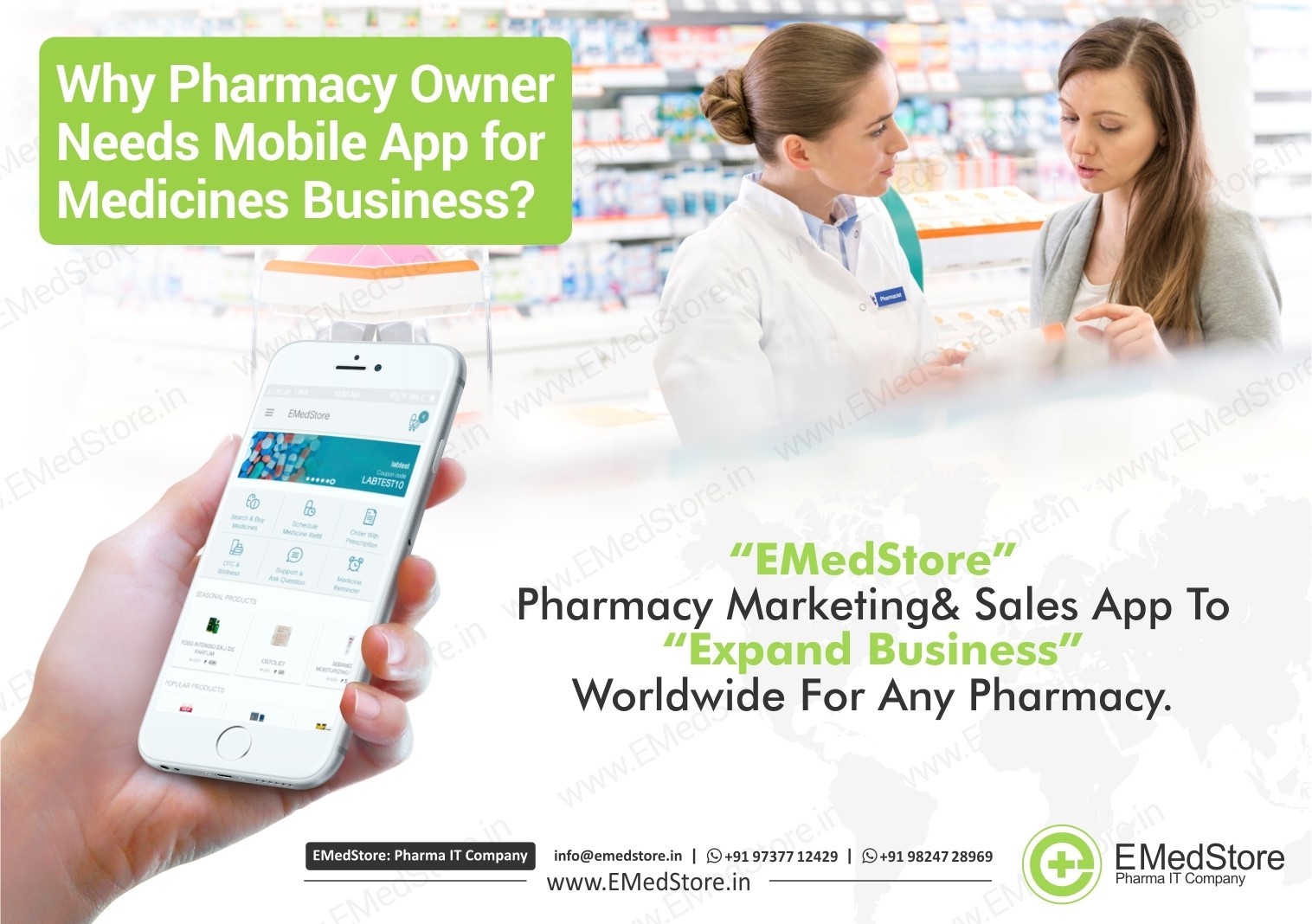 Why Do Pharmacy Owners Need an App For Medicines Business Worldwide?