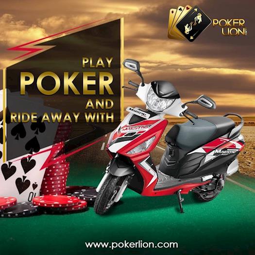 Play poker And Win A Hero Maestro Scooter