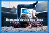Electronic device free zone helps kids development