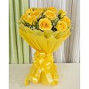 Yellow Roses Bouquet Delivery in India