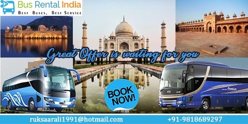 Hire Reliable and Safe Bus on Rent in Delhi