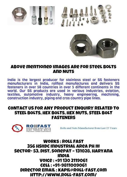  Stainless Steel Bolts & Nuts 304