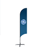 Convex flag with graphics