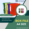 Buy New Box File (A4) With Double Size Plastic Coating