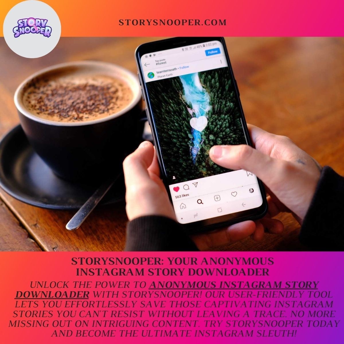 StorySnooper: Your Anonymous Instagram Story Downloader