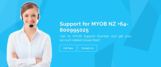 MYOB tech Support New zealand +64-800995025 