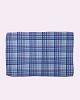 Dramatic Blue Check Towel