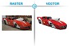 Futuristic Cool Red Car Vector Design - DigitEMB