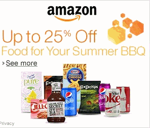 Up to 25% Off-Food for Your Smmer BBQ