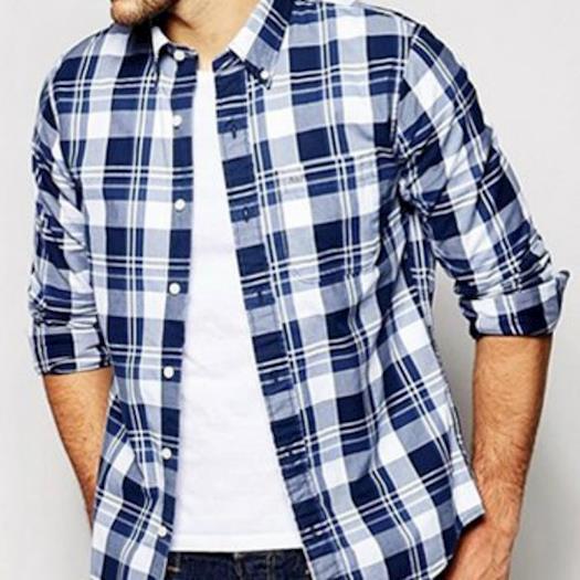 Stylish Chic Oasis Shirts Checked flannel shirt