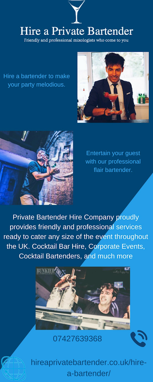 Hire A Bartender- Make Your Party Unique