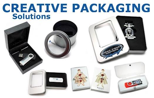 Creative Packaging Solutions for Custom USB Drives