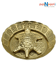 Brass Feng Shui Turtle Vastu with Plate