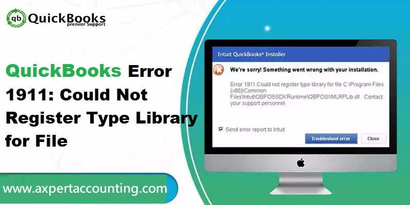 How to Fix QuickBooks Error 1911?