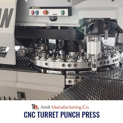 CNC Turret Punching Job Work by Amcofab